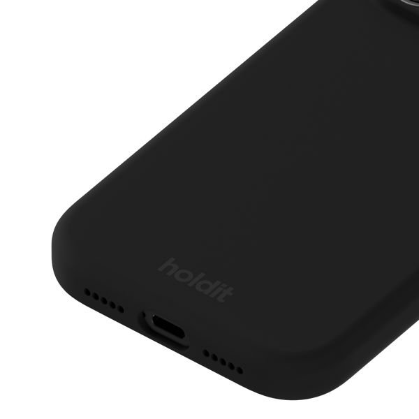 Holdit Coque Silicone Apple iPhone 17 Pro - Noir
