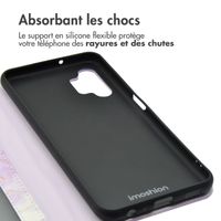 imoshion Étui de téléphone portefeuille Design Samsung Galaxy A13 (4G) - Purple Marble