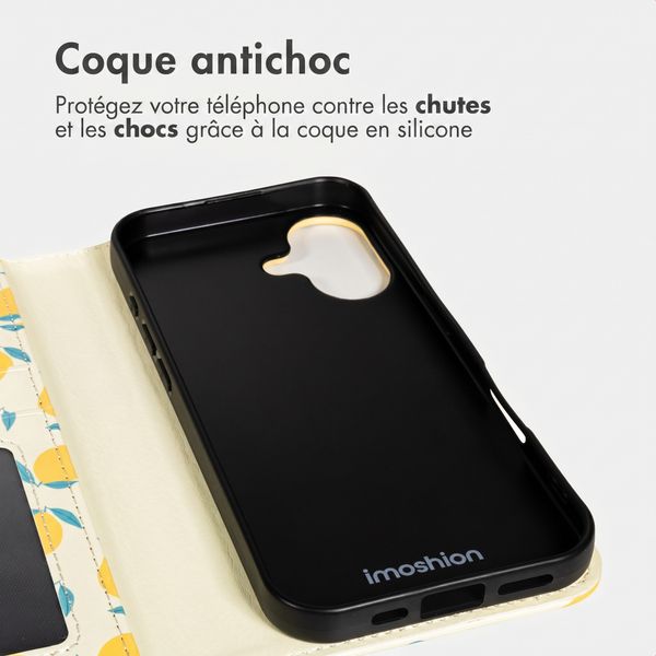 imoshion Étui de télephone portefeuille Design Apple iPhone 17 - Citrus Dream