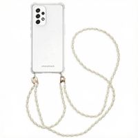 imoshion Coque avec dragonne + bracelet - Perles Samsung Galaxy A53 - Transparent