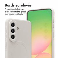 imoshion Coque Couleur avec MagSafe Samsung Galaxy A57 (5G) - Beige