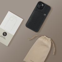 Selencia Coque Riva avec porte-cartes Apple iPhone 14 / 13 - Noir