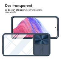 imoshion Coque arrière Camslider Samsung Galaxy A53 - Bleu foncé