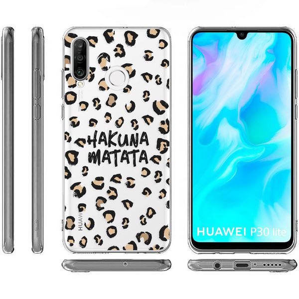 imoshion Coque Design Huawei P30 Lite - Léopard - Brun / Noir