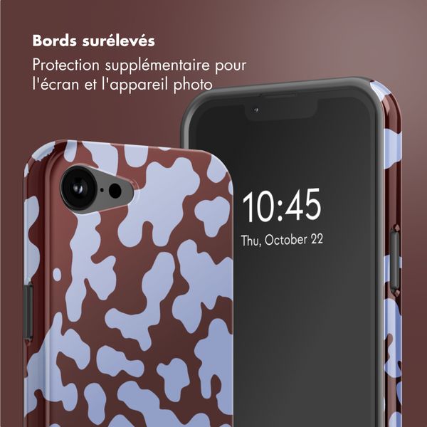 Selencia Coque arrière Vivid avec MagSafe Apple iPhone 16e - Moo'd Lavender Glow