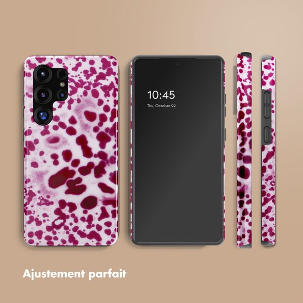 Selencia Coque arrière Vivid Samsung Galaxy S25 Ultra - Cosmic Orchid