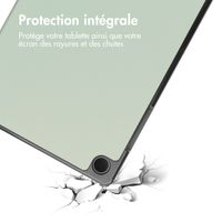 imoshion Coque tablette Trifold Samsung Galaxy Tab A9 Plus - Vert clair