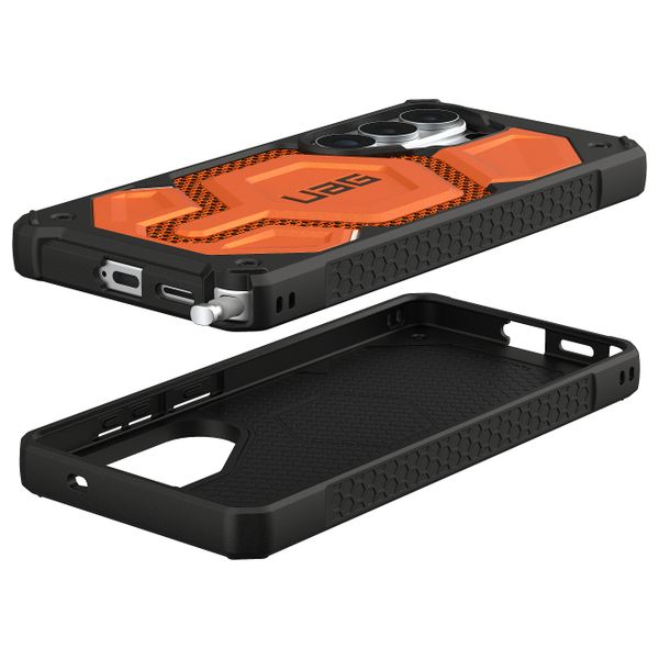UAG Coque arrière Monarch Pro Samsung Galaxy S26 Ultra - Kevlar Burnt Orange