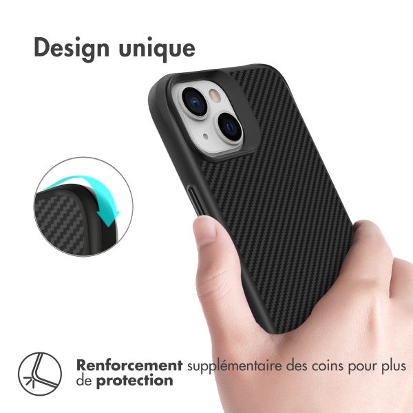 imoshion Rugged Hybrid Carbon Case Apple iPhone 14 - Noir