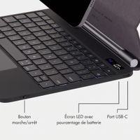 Accezz Clavier Bluetooth magnétique Apple iPad 11 (2025) 11 pouces A16 / iPad 10 (2022) 10.9 pouces - QWERTY / NL - Noir