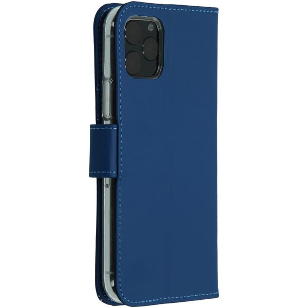 Accezz Étui de téléphone Wallet iPhone 11 Pro - Bleu