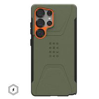 UAG Coque Civilian MagSafe Samsung Galaxy S25 Ultra - Drab Orange
