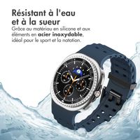 imoshion Bracelet Ocean en silicone Samsung Galaxy Watch 8 (40/44mm) / Classic (46mm) - Bleu foncé
