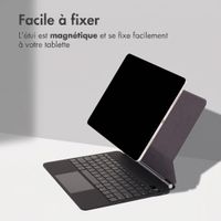 Accezz Clavier Bluetooth magnétique Apple iPad Air 11 pouces (2025) M3 / (2024) M2 / Pro 11 (2018/2020/2021/2022) - QWERTY / NL - Noir