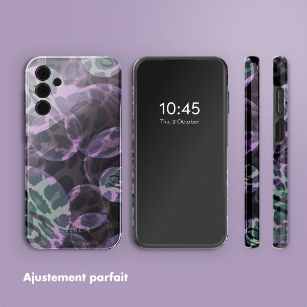 Selencia Coque arrière Vivid Samsung Galaxy A15 (5G) - Leo Bubble Green
