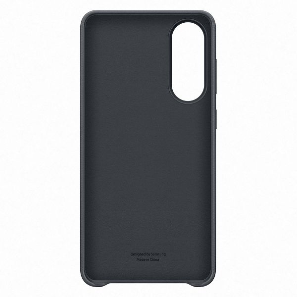 Samsung Original Coque KindSuit en Cuir Végan Samsung Galaxy S25 Edge - Noir