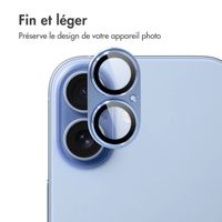 imoshion Protection Caméra en verre trempé 2 Pack Apple Apple iPhone 17 - Mist Blue