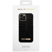 iDeal of Sweden Coque Atelier iPhone 12 Pro Max - Neo Noir Croco