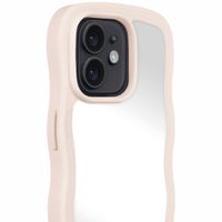 Holdit Coque Wavy iPhone 12/12 Pro - Light Beige / Mirror