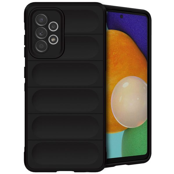 imoshion Coque arrière EasyGrip Samsung Galaxy A52(s) (5G/4G) - Noir