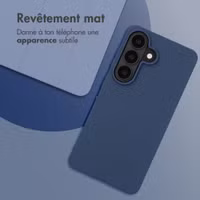 imoshion Coque Couleur Samsung Galaxy S26 - Bleu foncé