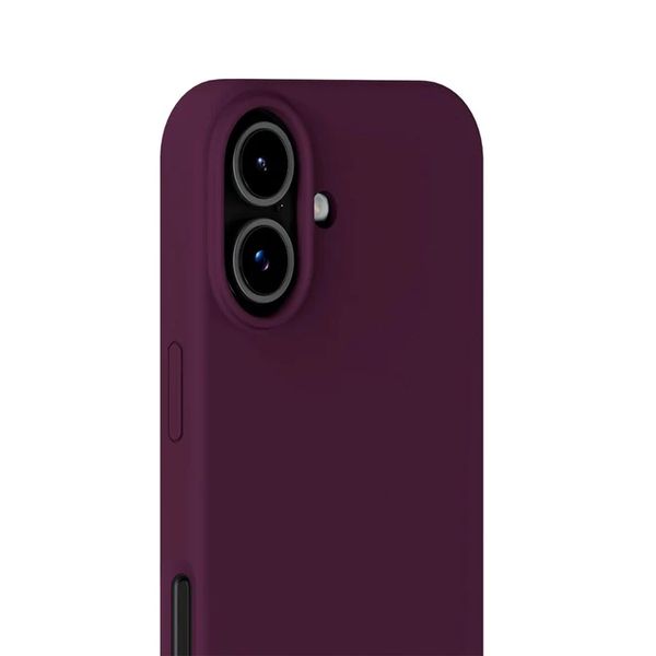 Holdit Coque Silicone Apple iPhone 17 - Deep Plum