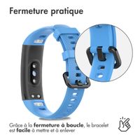 imoshion Bracelet en silicone Honor Band 4 - Bleu