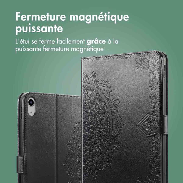 imoshion Coque tablette Apple iPad Air 11 pouces (2025) M3 / (2024) M2 / Air 5 (2022) / Air 4 (2020) - Noir