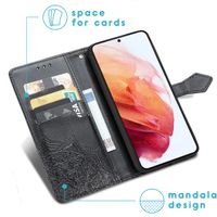 imoshion Etui de télephone Mandala Samsung Galaxy S21 FE - Noir