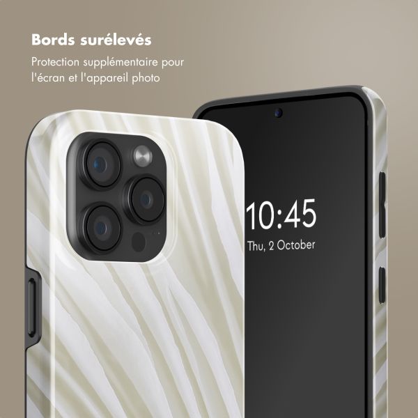 Selencia Coque arrière Vivid avec MagSafe Apple iPhone 15 Pro - Nature Light Brown