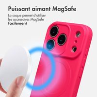 imoshion Coque Couleur avec MagSafe Apple iPhone 17 Pro - Neon Pink