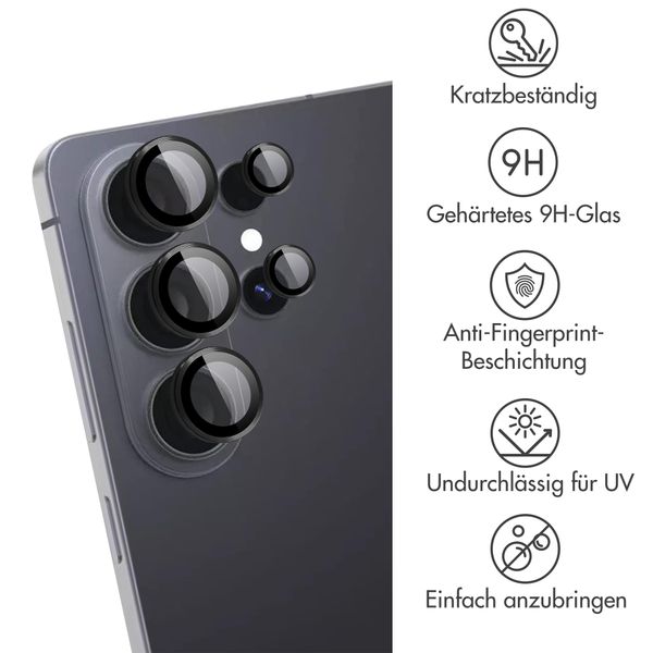 imoshion Lot de 2 protections d'objectif de caméra Samsung Galaxy S26 / S26 Plus - Noir