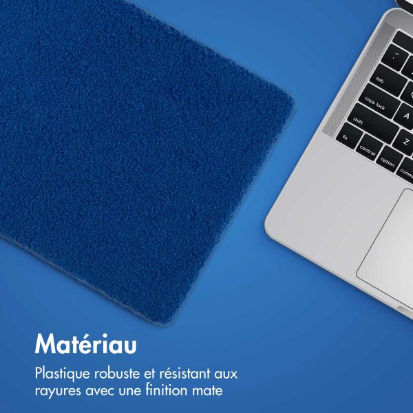 imoshion Teddy Hard Cover MacBook Air 15 pouces (2023 / 2024 M3 chip / 2025 M4 chip) - A2941 / A3114 / A3241 - Cobalt Blue