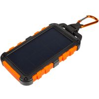 Xtorm ﻿Série Xtreme -  Solar Charger Powerbank 10 000 mAh - Noir / Orange