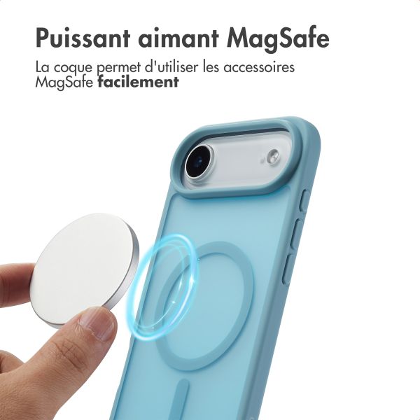 imoshion Coque Color Guard avec MagSafe Apple iPhone Air - Bleu clair