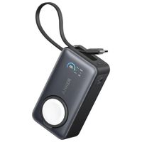 Anker MagGo | Batterie externe 10 000 mAh - Pour téléphone et Apple Watch - Noir