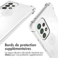 imoshion Coque Design avec cordon  Samsung Galaxy A53 - Dandelion - Blanc