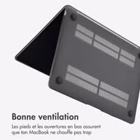 imoshion Coque Laptop pour Apple MacBook Pro 16 pouces (2021) / Pro 16 pouces (2023) M3 chip - Noir