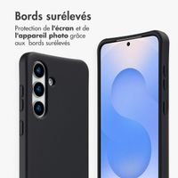 imoshion Coque arrière Color avec cordon amovible et MagSafe Samsung Galaxy S24 / S25 - Noir