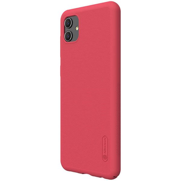 Nillkin Coque Super Frosted Shield Samsung Galaxy A04 - Rouge