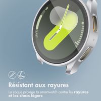 imoshion Coque rigide à couverture complète Samsung Galaxy Watch 7 - 44 mm - Argent