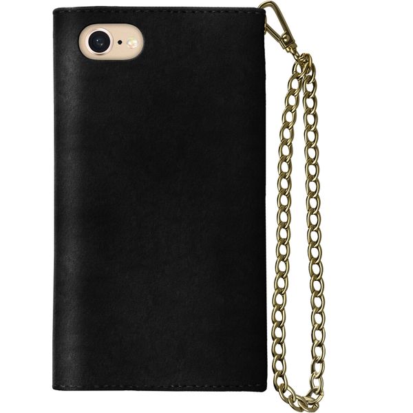 iDeal of Sweden Mayfair Clutch Velvet iPhone SE (2022 / 2020) / 8 / 7 / 6(s) - Noir