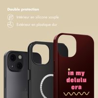 Selencia Coque arrière Vivid avec MagSafe Apple iPhone 13 - Delulu