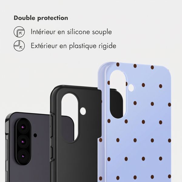 Selencia Coque arrière Vivid pour Samsung Galaxy A36 / A56 - Happy Dots ...