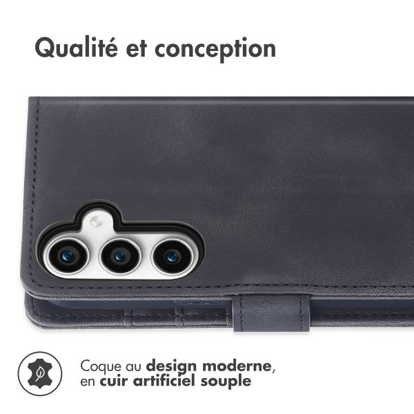 imoshion Etui de télephone portefeuille avec cordon Samsung Galaxy S23 FE - Noir