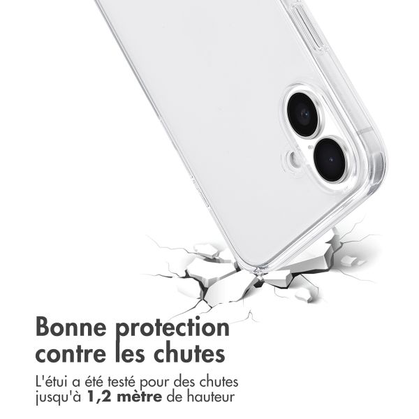 imoshion Coque Stand Apple iPhone 16 Plus - Transparent