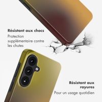 Selencia Coque arrière Vivid Samsung Galaxy S26 - Gradient Olive Dust