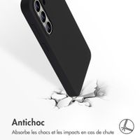 Accezz Coque Liquid Silicone Samsung Galaxy S26 - Noir