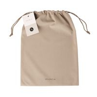 Selencia Sabi Tapis de Souris en Similicuir imprimé panthère - 20 x 24 cm - Soft Ivory