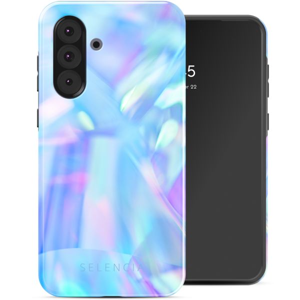 Selencia Coque arrière Vivid Tough Samsung Galaxy A36 / A56 - Holographic Blue Dream